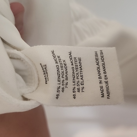 NWT Anthropologie Grey State Jax Jumpsuit In White Size Medium - Picture 8 of 13